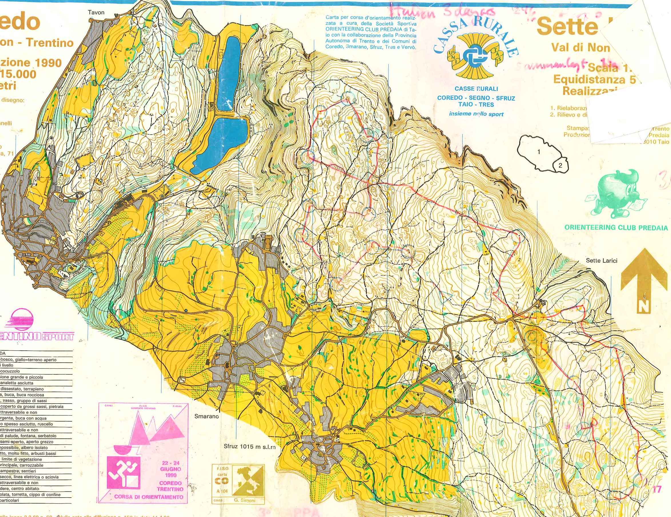 Trentino 3-dagars E3 (1990-06-24)