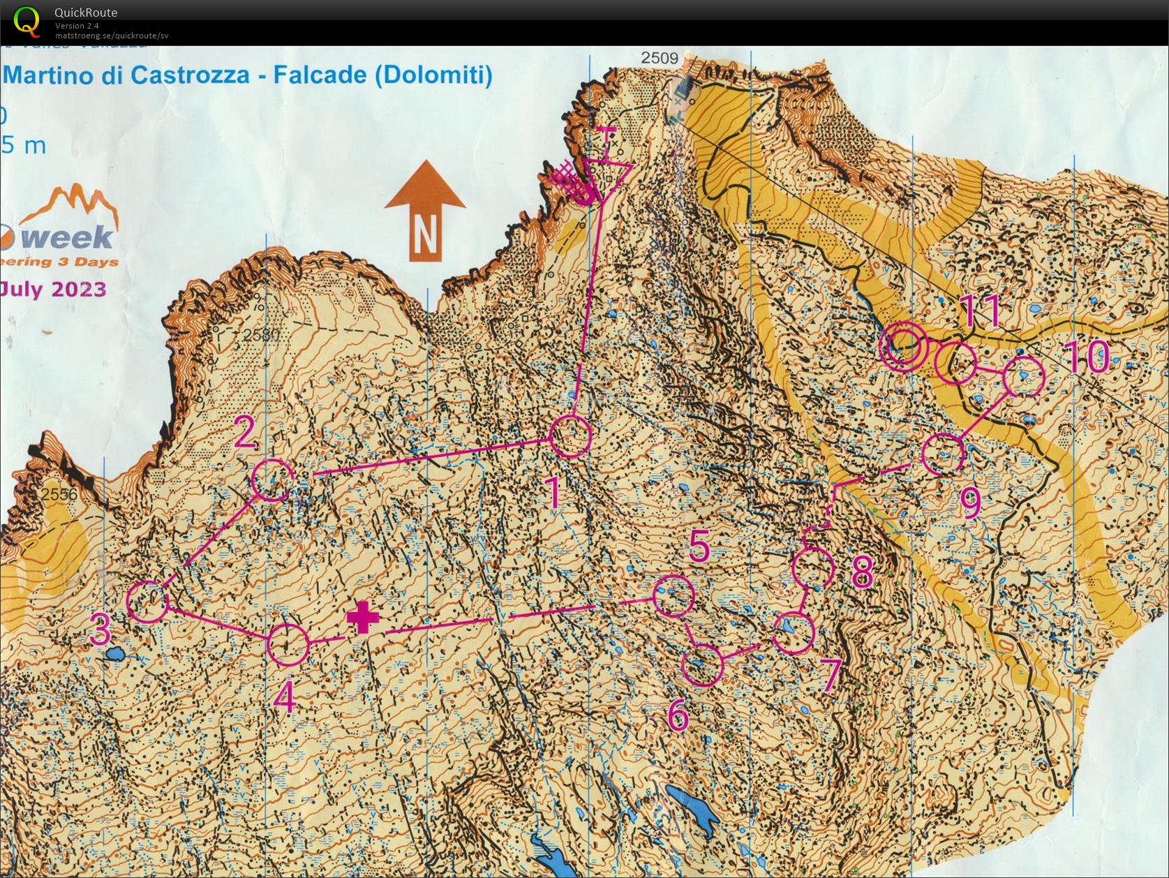 Dolomites 3-days E2 (07.07.2023)