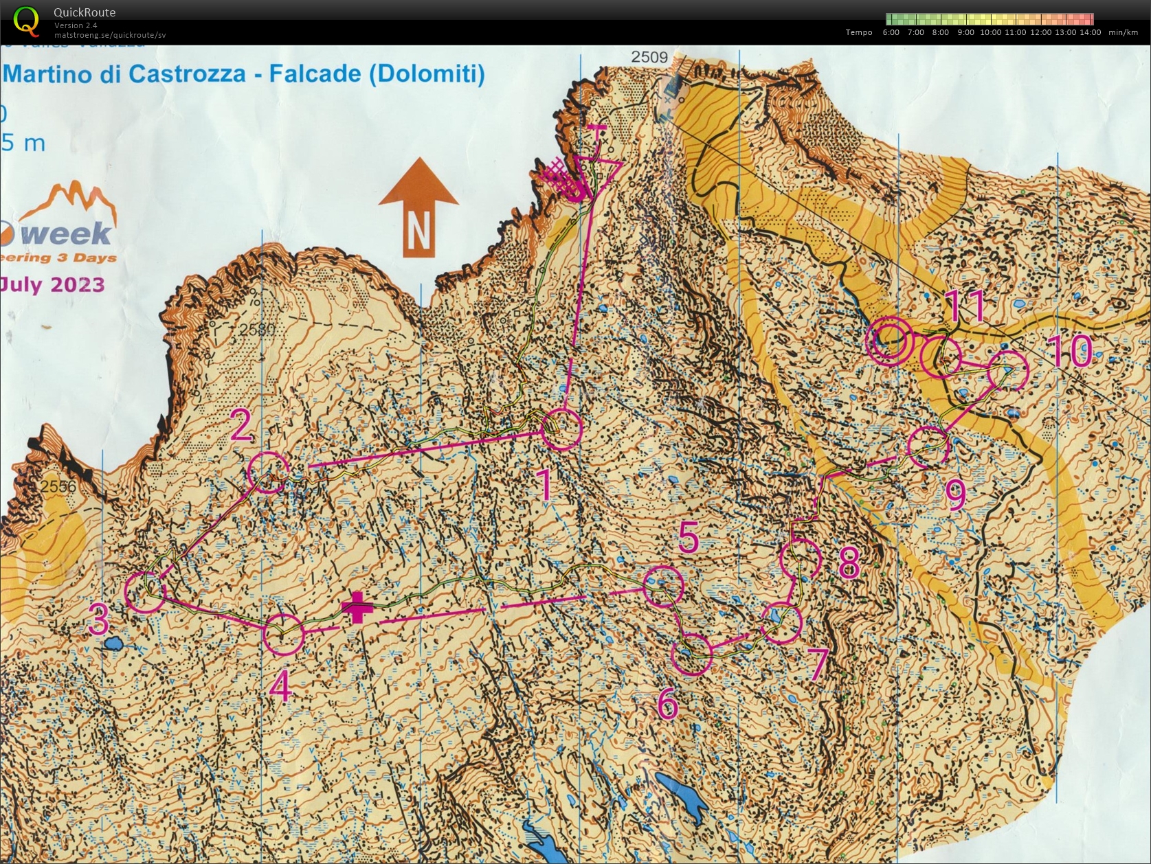 Dolomites 3-days E2 (07.07.2023)