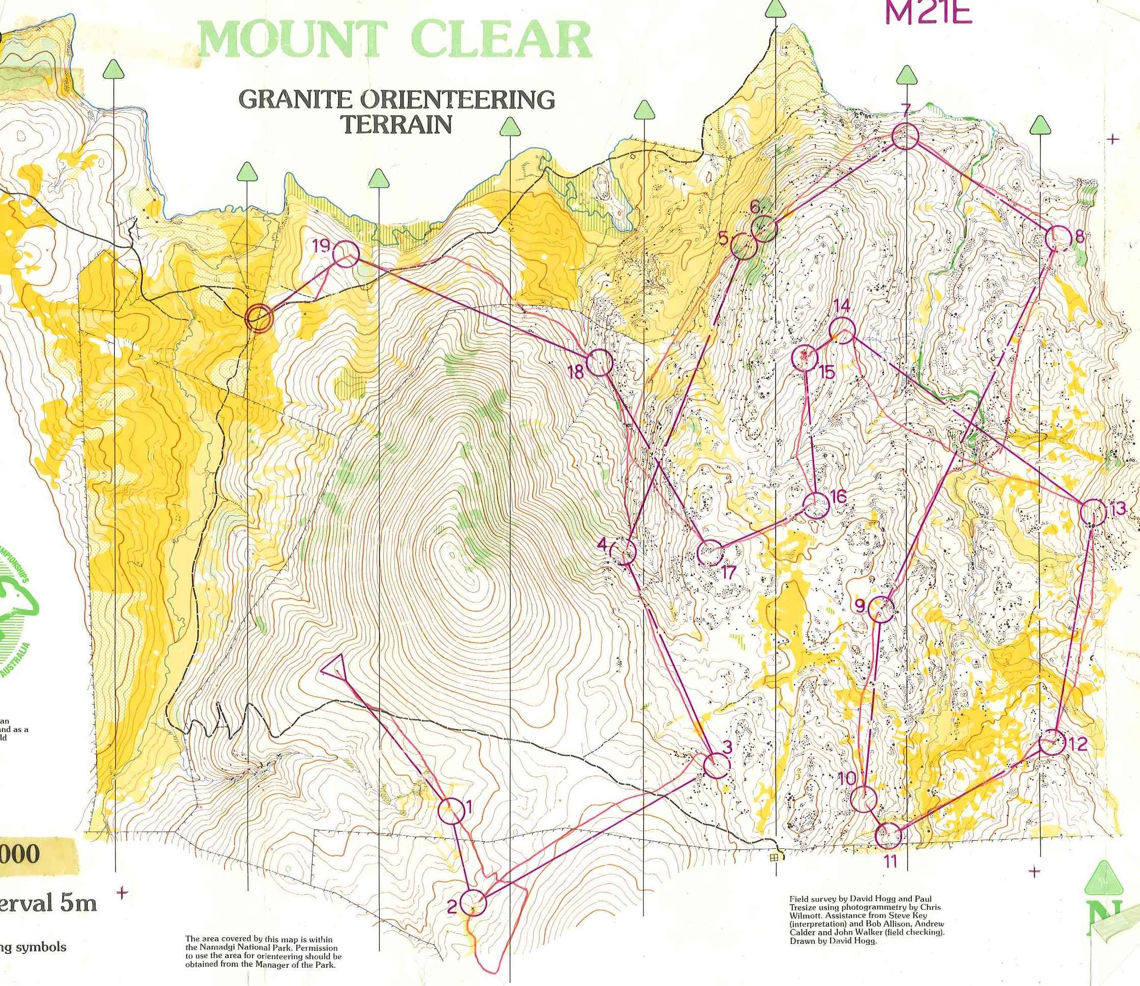 Mount Clear (31/03/1985)